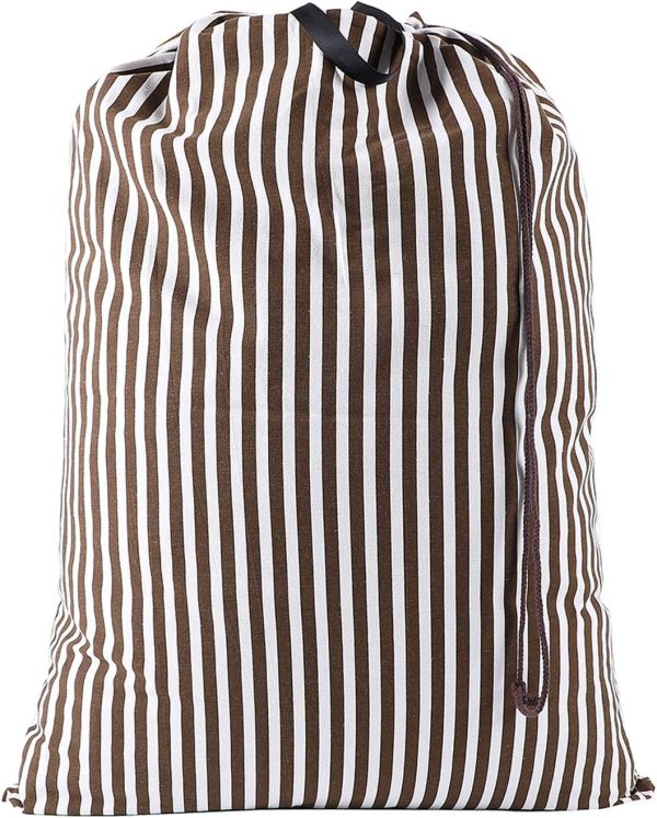 Laundry Bag with Handle and Drawstring, Large Heavy Duty Laundry Bag, 28 x 40 Inches Travel Dirty Clothes Bag for Laundromat and Household